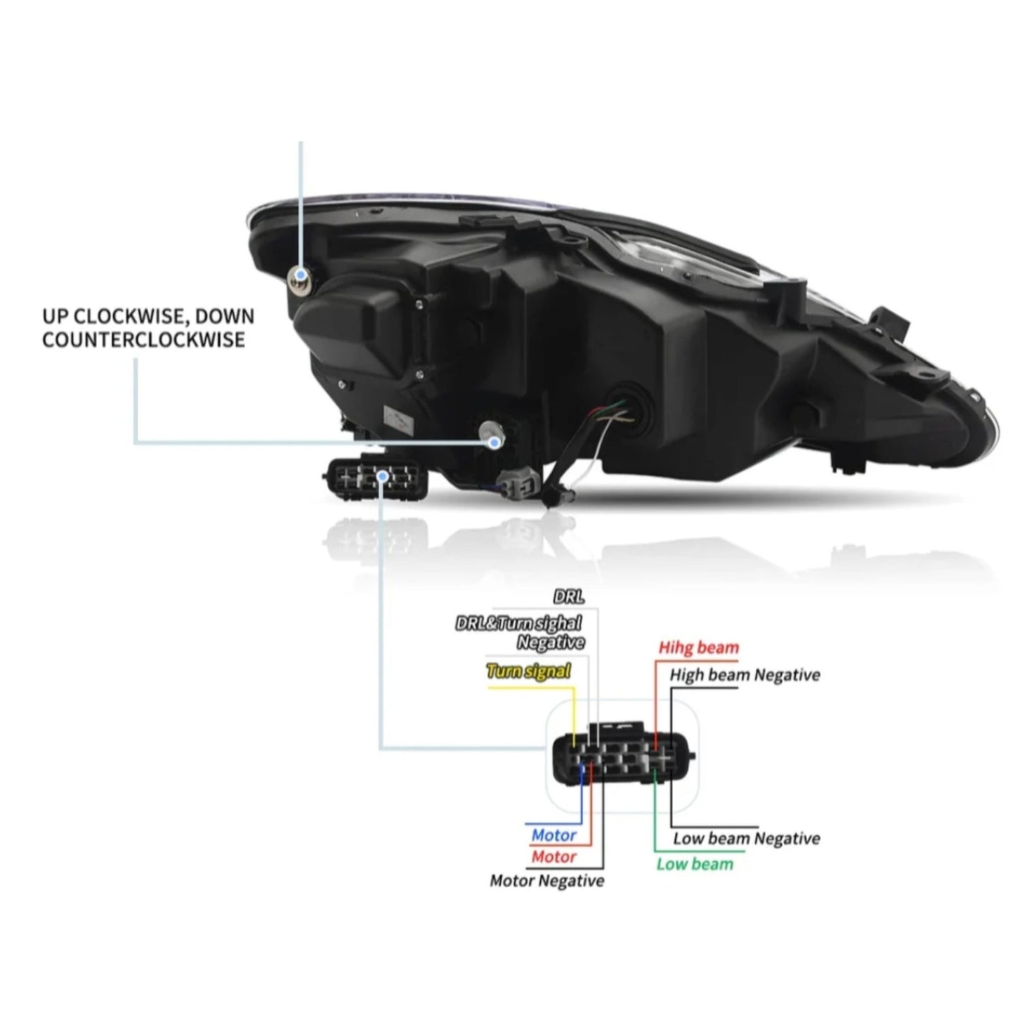 VLAND Lexus IS250/350 LED Headlight