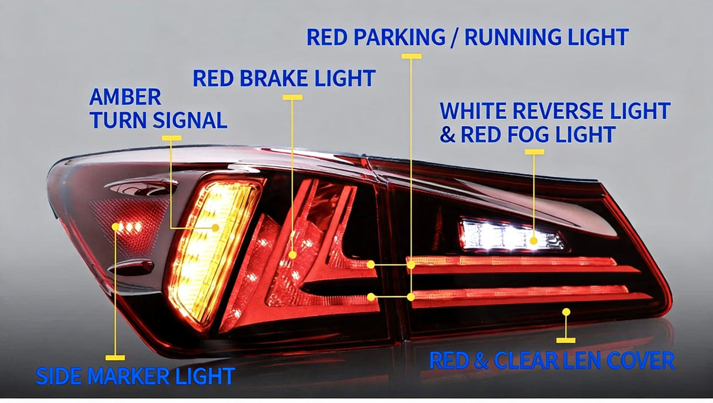 VLAND Lexus IS250/350 LED Taillight